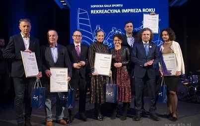 Zdjęcie do Nagrody dla MOSiR Sopot za wydarzenia sportowe i rekreacyjne wręczone